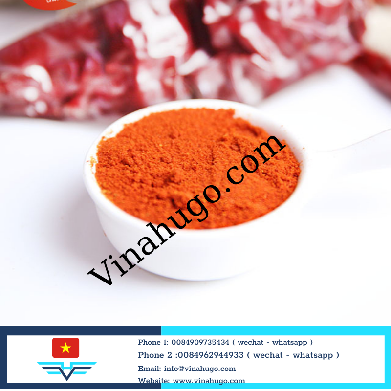 Many type of Chili powder Vietnam