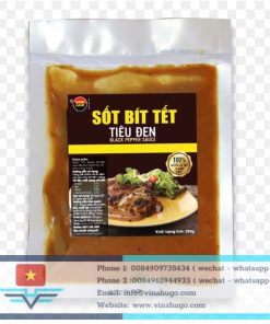 Premium Vietnamese Black Pepper Sauce – Rich, Bold & Culinary Ready for Export